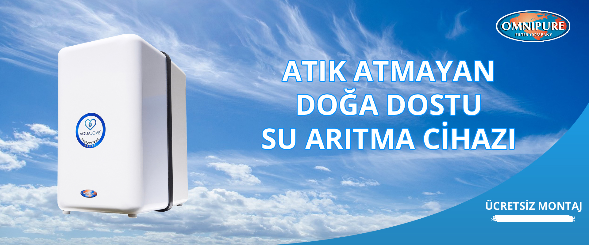 Atık Atmayan Aqua Love Su Arıtma Cihazı